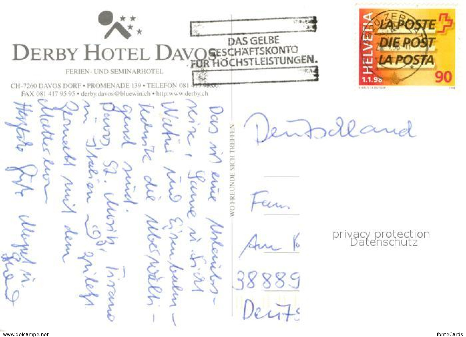 12942540 Davos Dorf GR Derby Hotel Davos Schwimmbad Davos - Other & Unclassified