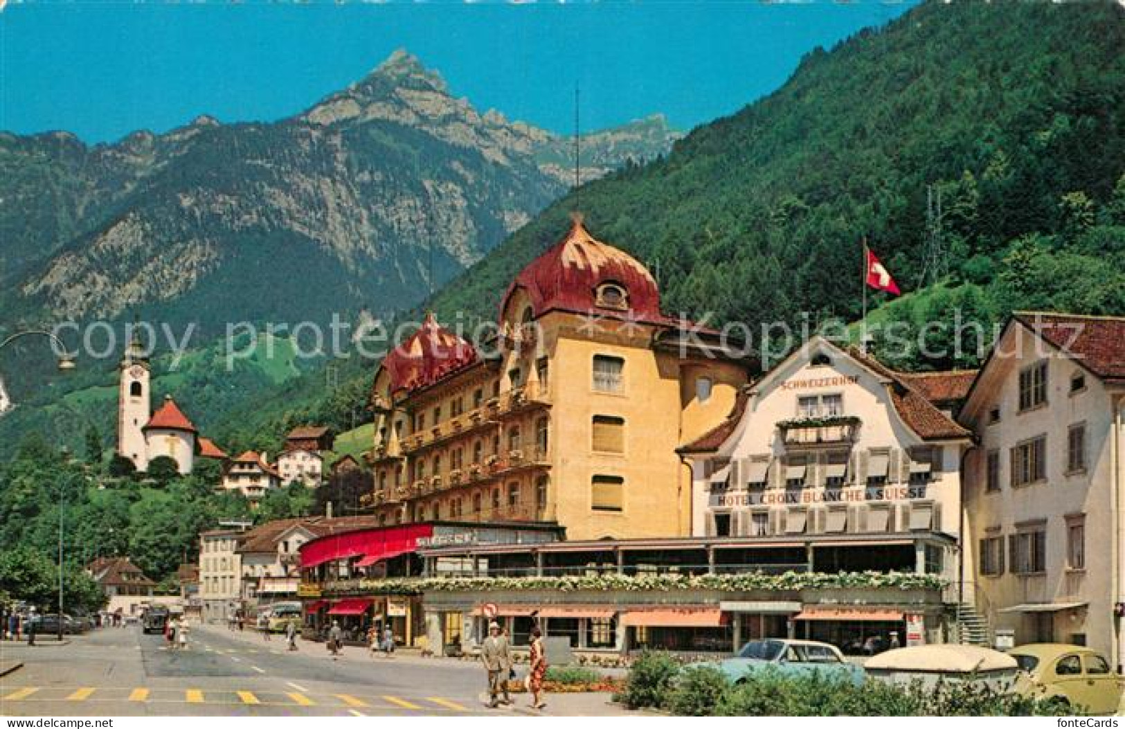 12942253 Flueelen UR Hotel Urnerhof Weisses Kreuz  Flueelen - Sonstige & Ohne Zuordnung