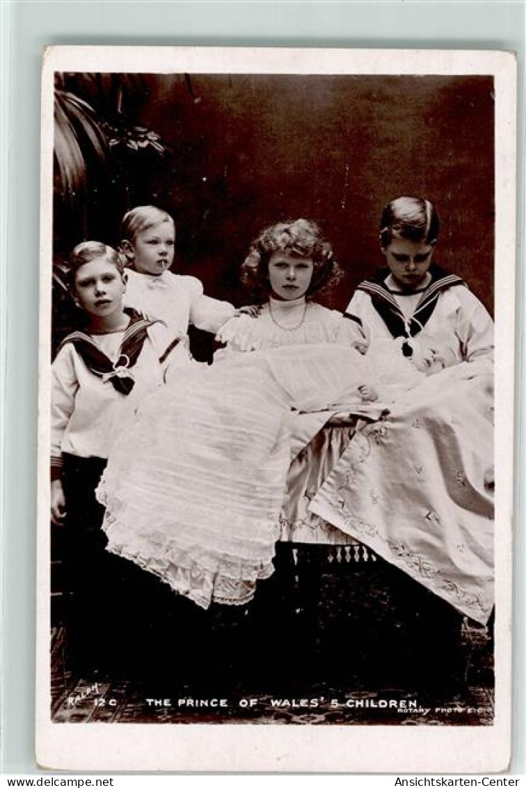 39279805 - Kinder Von Koenig George V Prinz Eduard Prinz Albert Prinzessin Mary Prinz Henry Prinz Georg - Case Reali