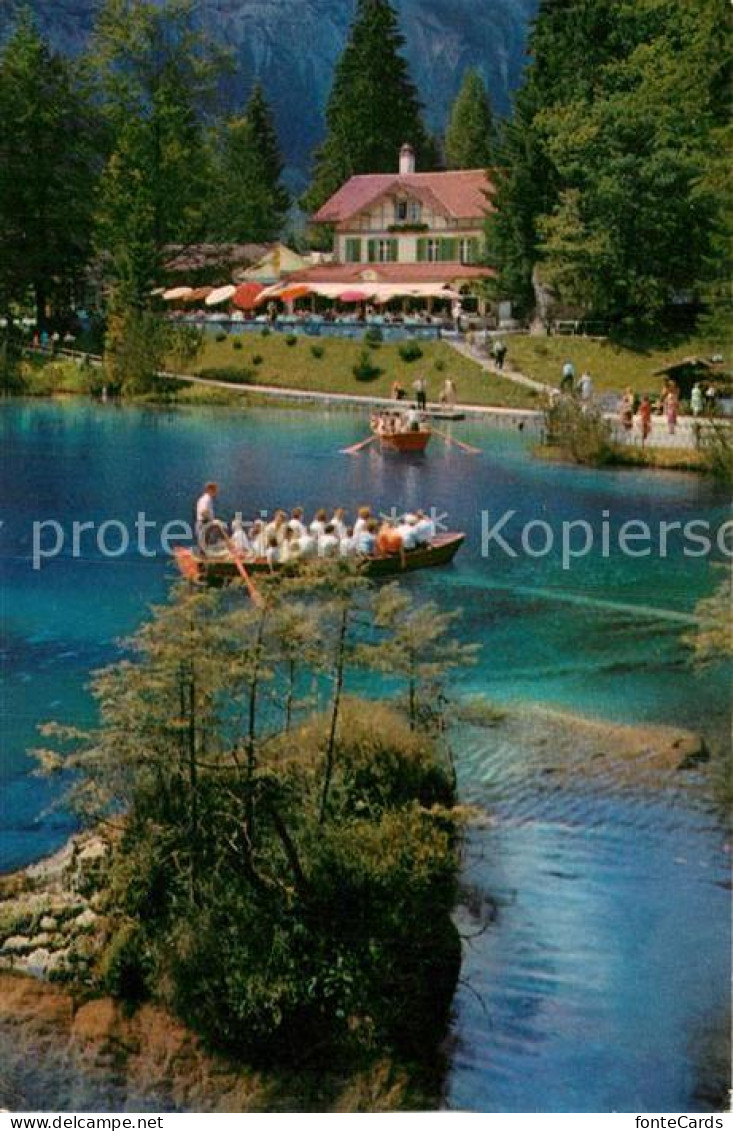 12939322 Blausee BE Teilansicht Hotel Blausee-Mitholz - Autres & Non Classés