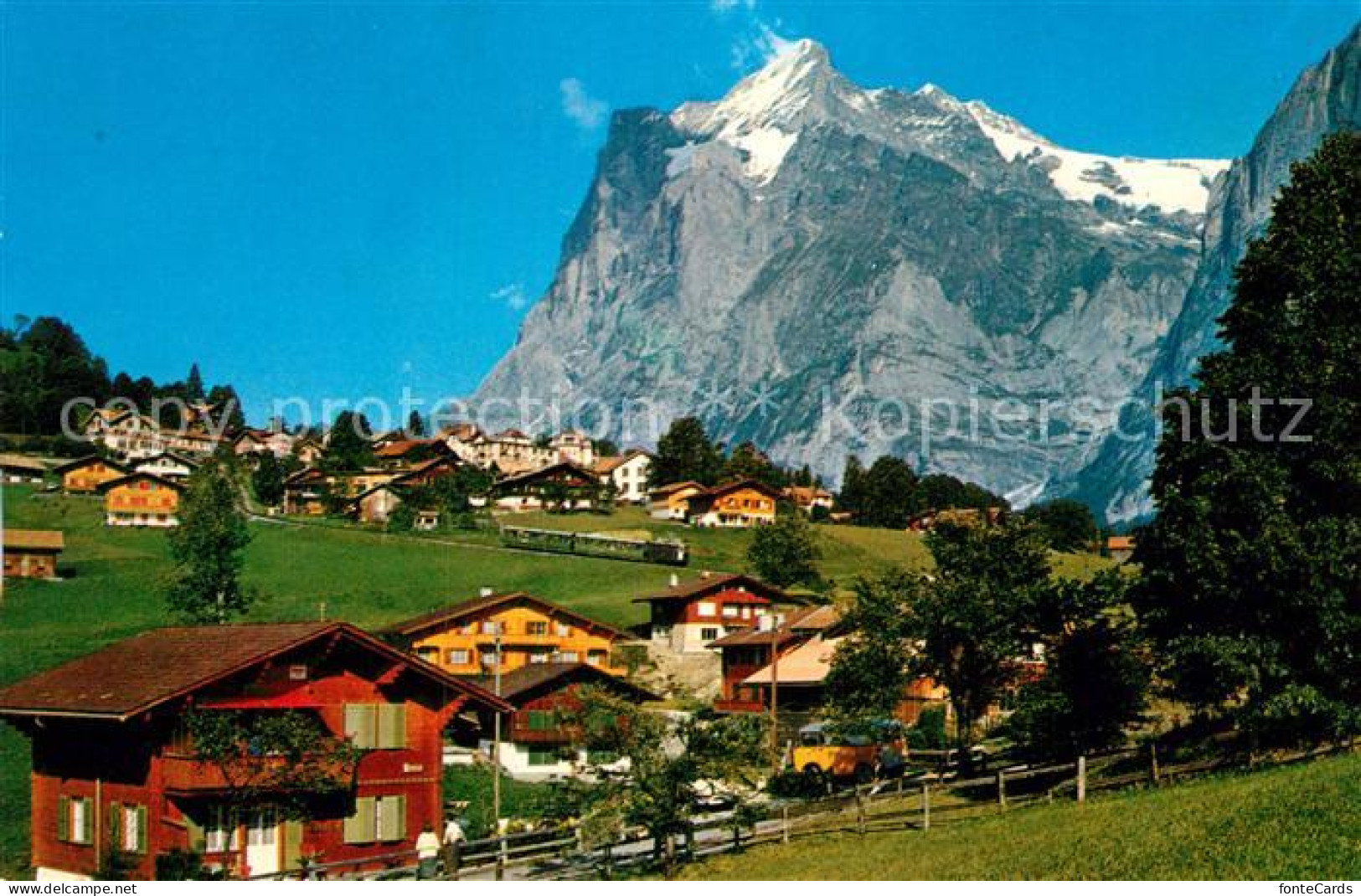 12939312 Grindelwald Mit Wetterhorn Grindelwald - Autres & Non Classés