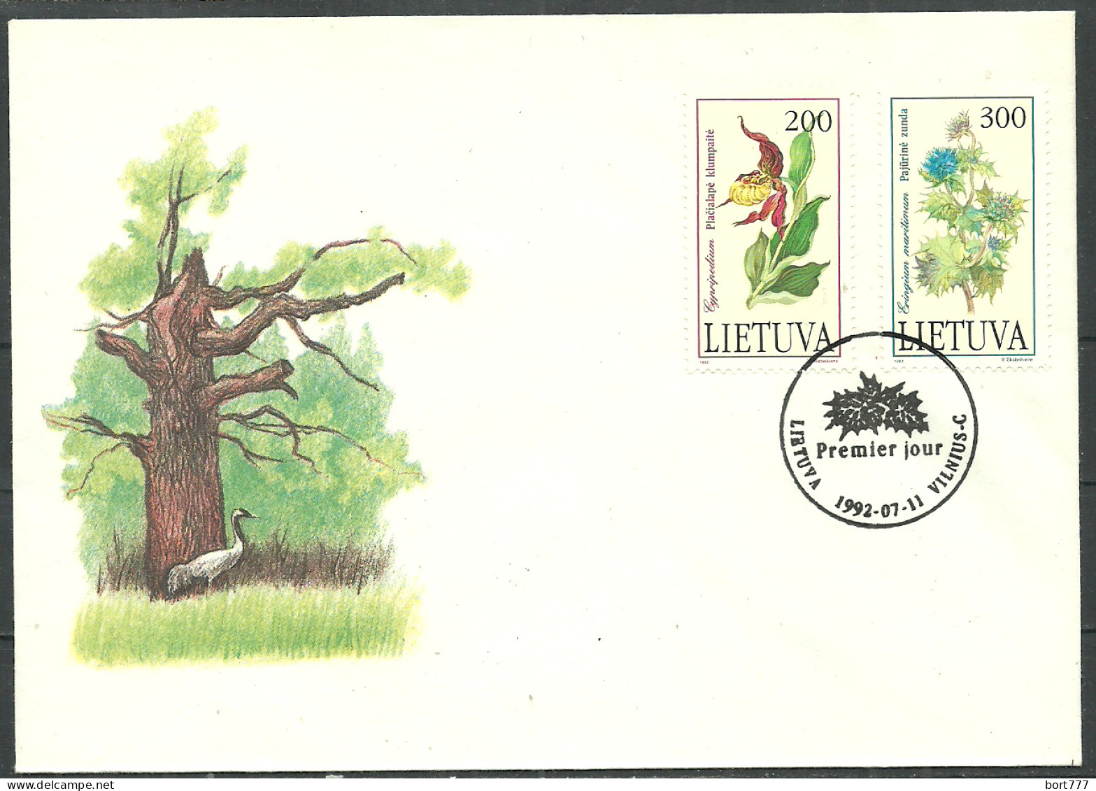 Lithuania Cover 1991 Year - Lituania