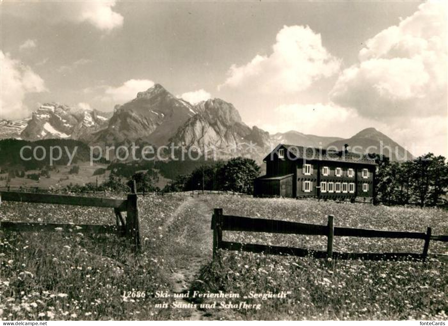 12938290 Unterwasser Toggenburg Ski Und Ferienheim Seegueetli Mit Saentis Und Sc - Autres & Non Classés