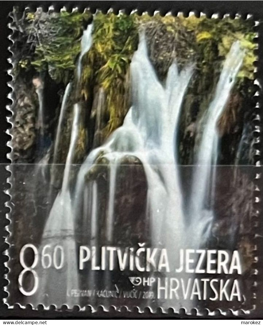 CROATIA 2019 Nature - Tourism; Plitvice Lakes Postally Used Michel # 1399 - Croatie