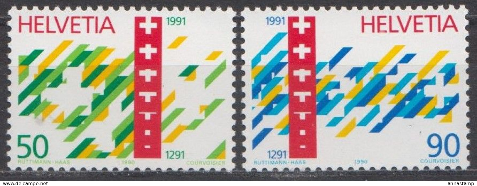 Switzerland MNH Set - 1991