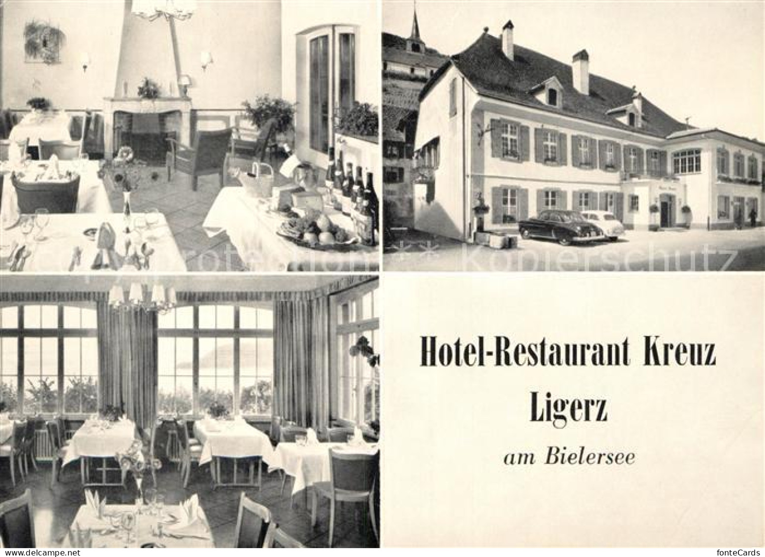 12936081 Ligerz Hotel Restaurant Kreuz  Ligerz - Autres & Non Classés