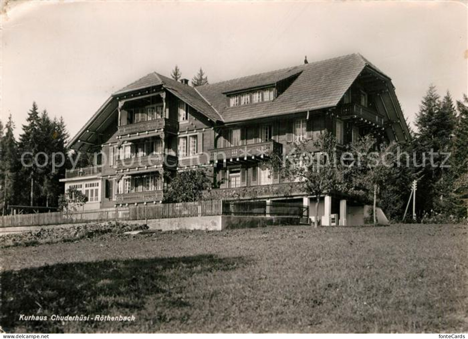 12936071 Roethenbach Emmental Kurhaus Chuderhuesi  Roethenbach Emmental - Otros & Sin Clasificación