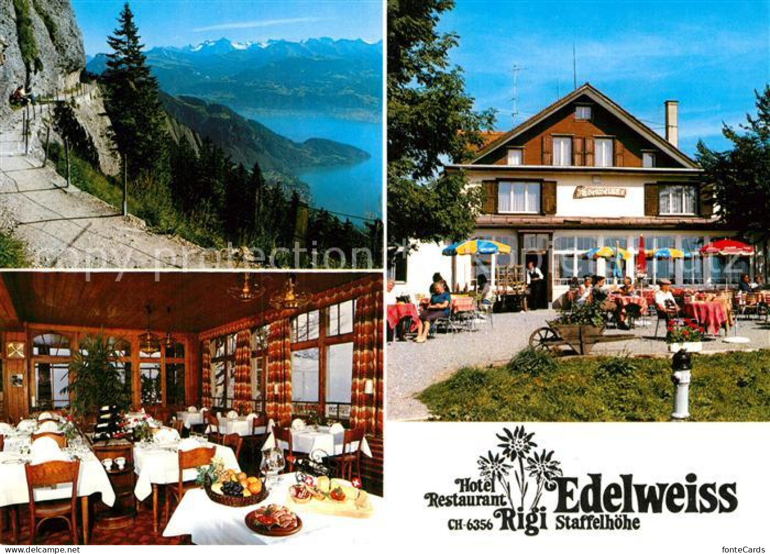 12932781 Rigi Staffel Hotel Restaurant Edelweiss Rigi-Staffel - Autres & Non Classés