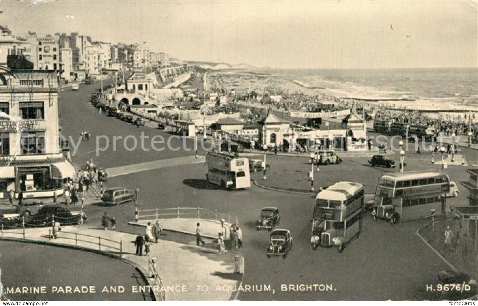 12932755 Brighton East Sussex Kreisverkehr Der Promenade Brighton East Sussex - Sonstige & Ohne Zuordnung