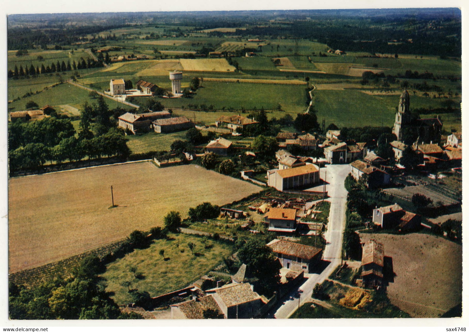 Bertric-Burée - Vue Générale Aérienne .... Peu Courant - Other & Unclassified