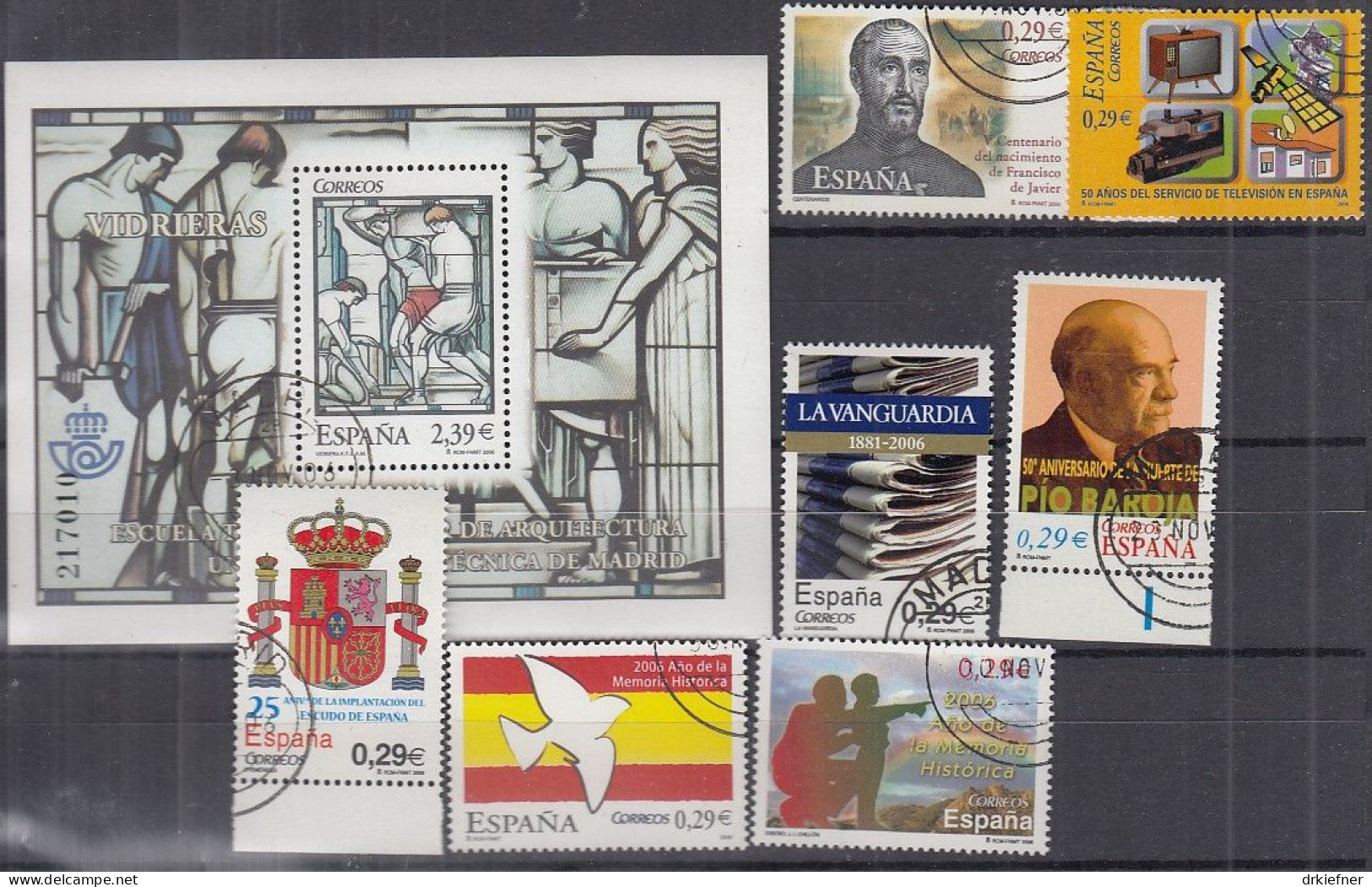 SPANIEN  4099-4184, Gestempelt, Aus Jahrgang 2006 - Used Stamps