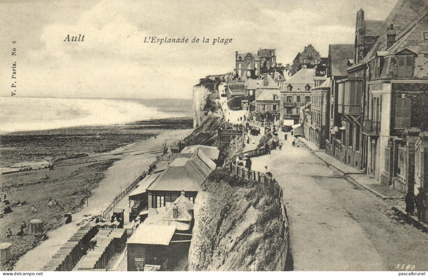 AULT - L'ESPLANADE DE LA PLAGE - Ault