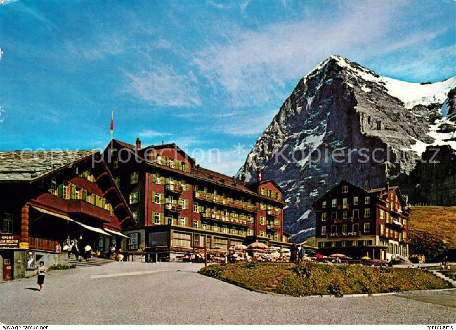 12930628 Kleine Scheidegg Interlaken Eigernordwand Kleine Scheidegg - Autres & Non Classés