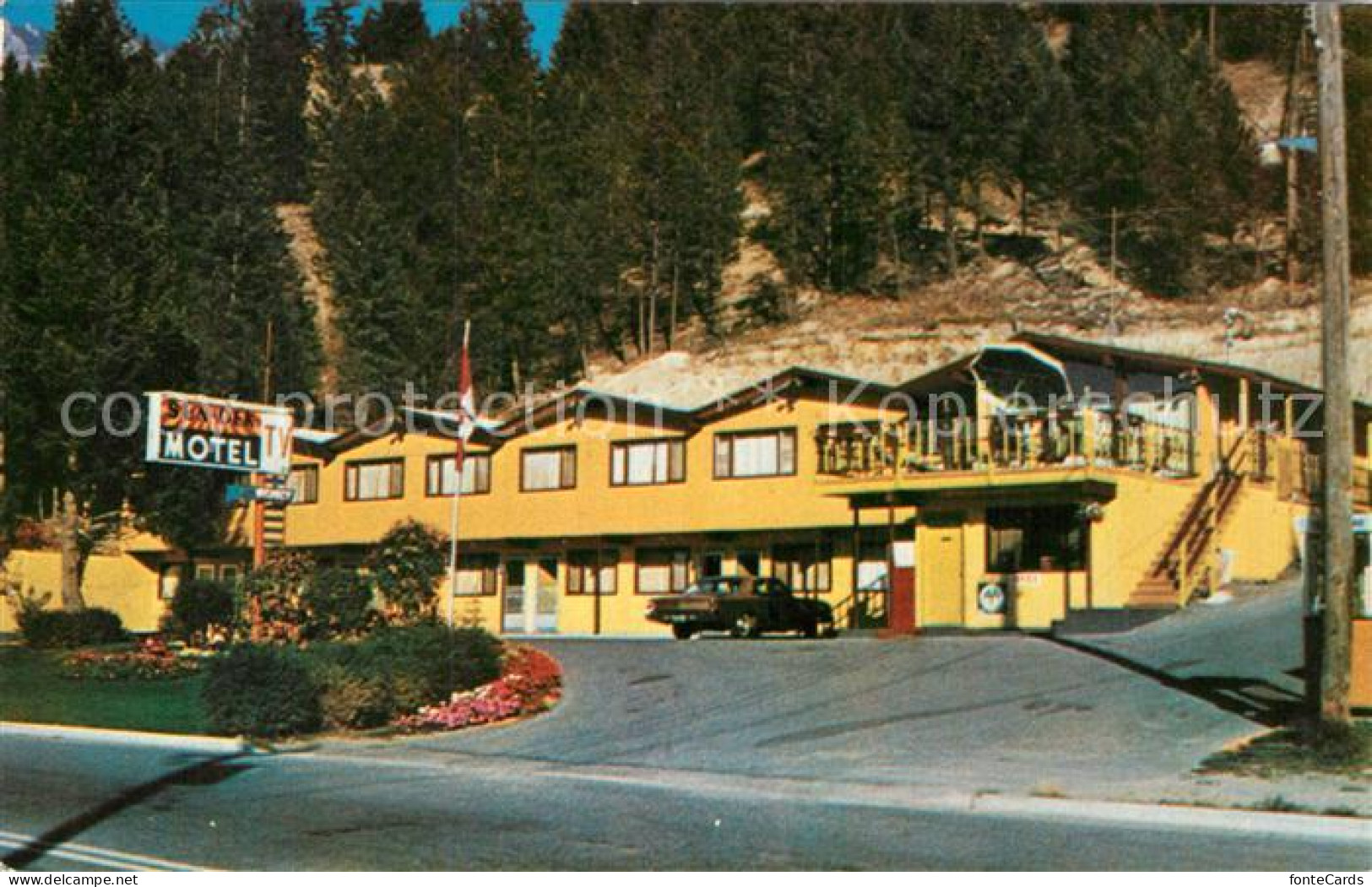 12930033 Hot Springs British Columbia Sun-Dek-Motel Hot Springs - Non Classés