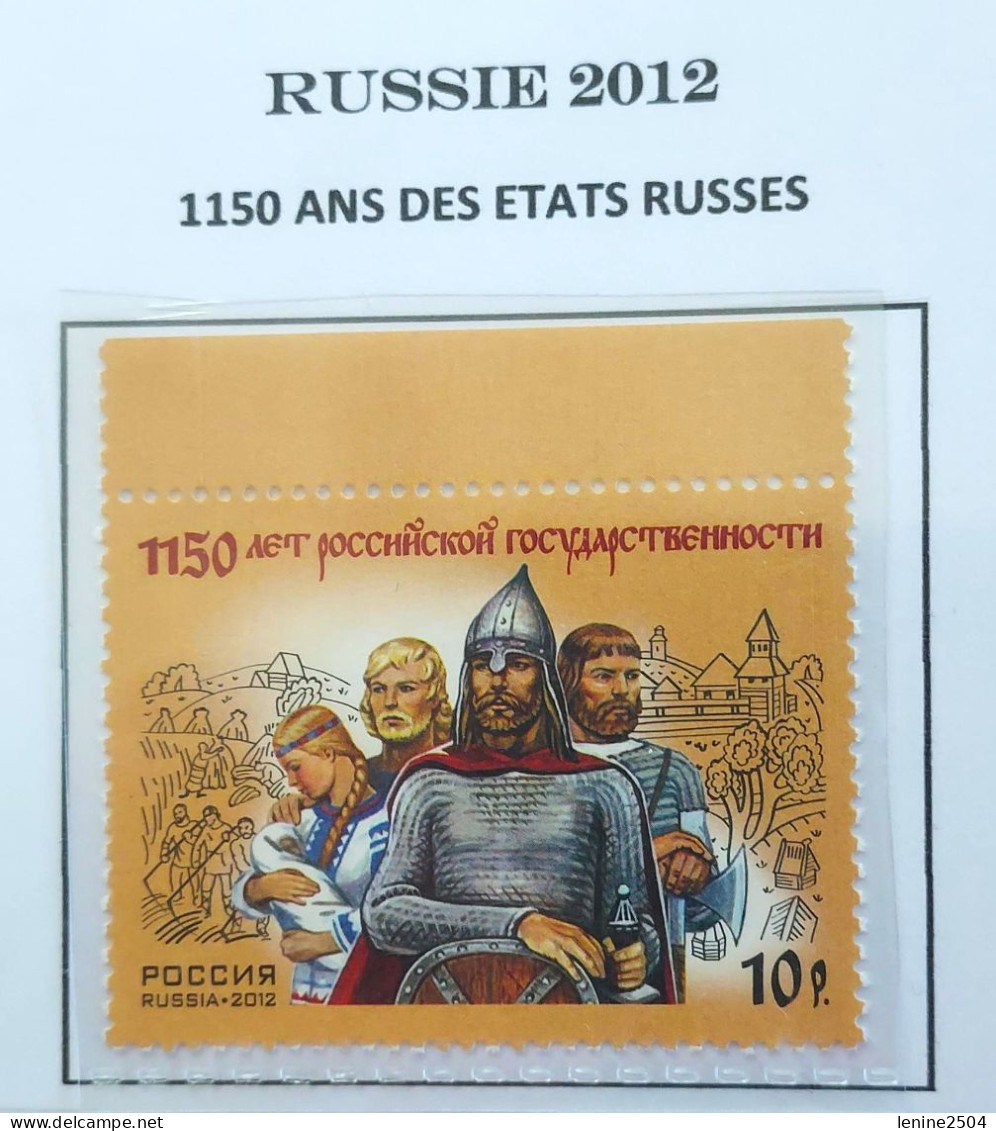 Russie 2012 YVERT N° 7334 MNH ** - Nuevos