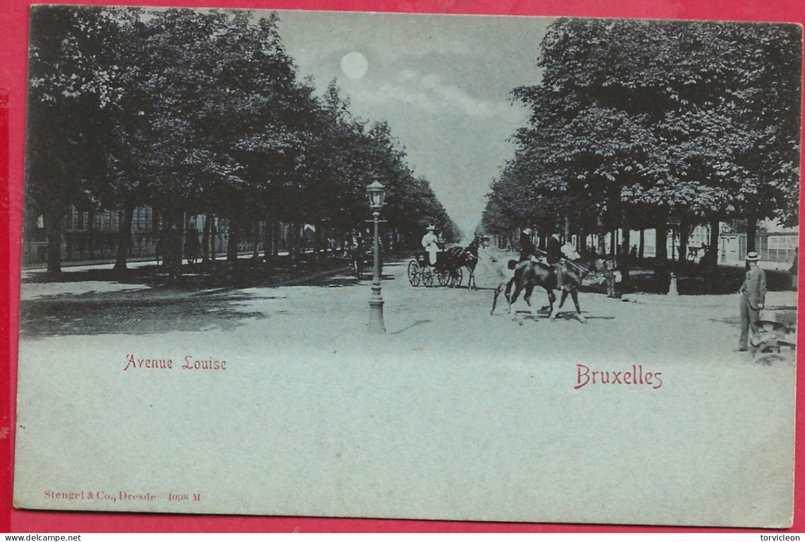 C.P. Bruxelles =  Avenue  Louise - Bruxelles (Città)