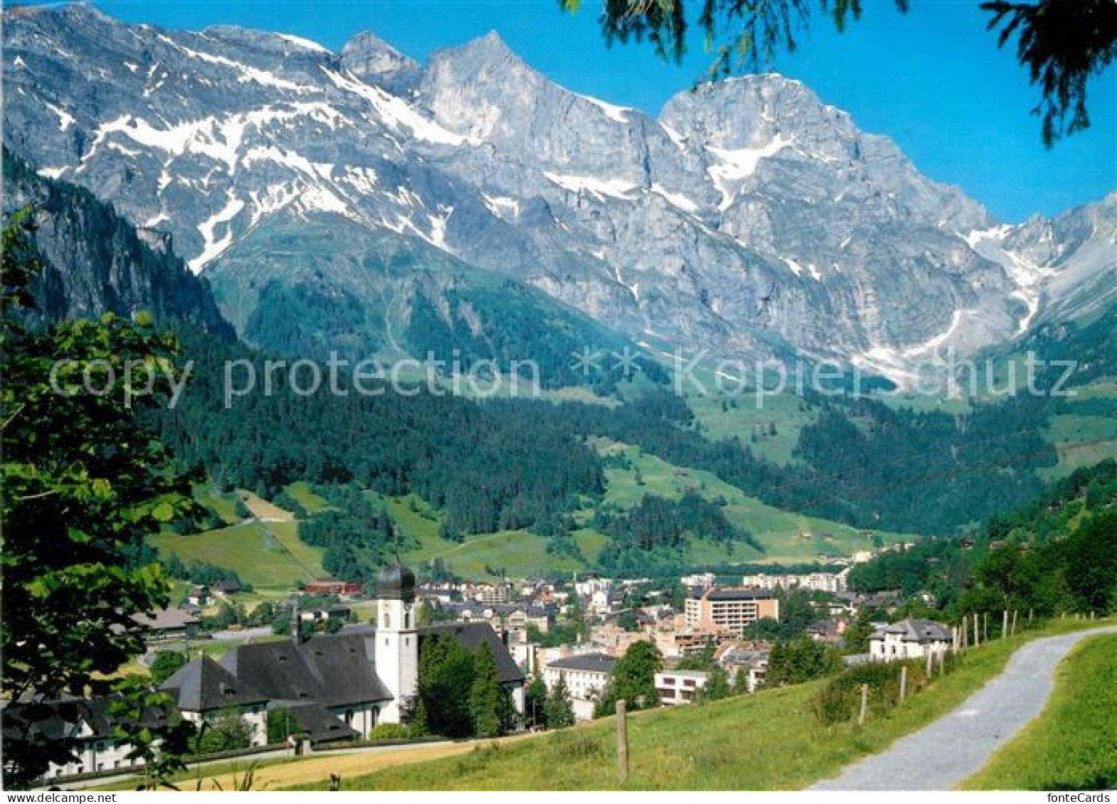 12926678 Engelberg OW Gesamtansicht Mit Juchlipass Engelberg - Andere & Zonder Classificatie