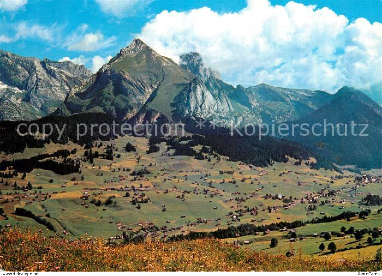 12926231 Wildhaus SG Panorama Blick Zum Alpstein Appenzeller Alpen Wildhaus Lisi - Autres & Non Classés