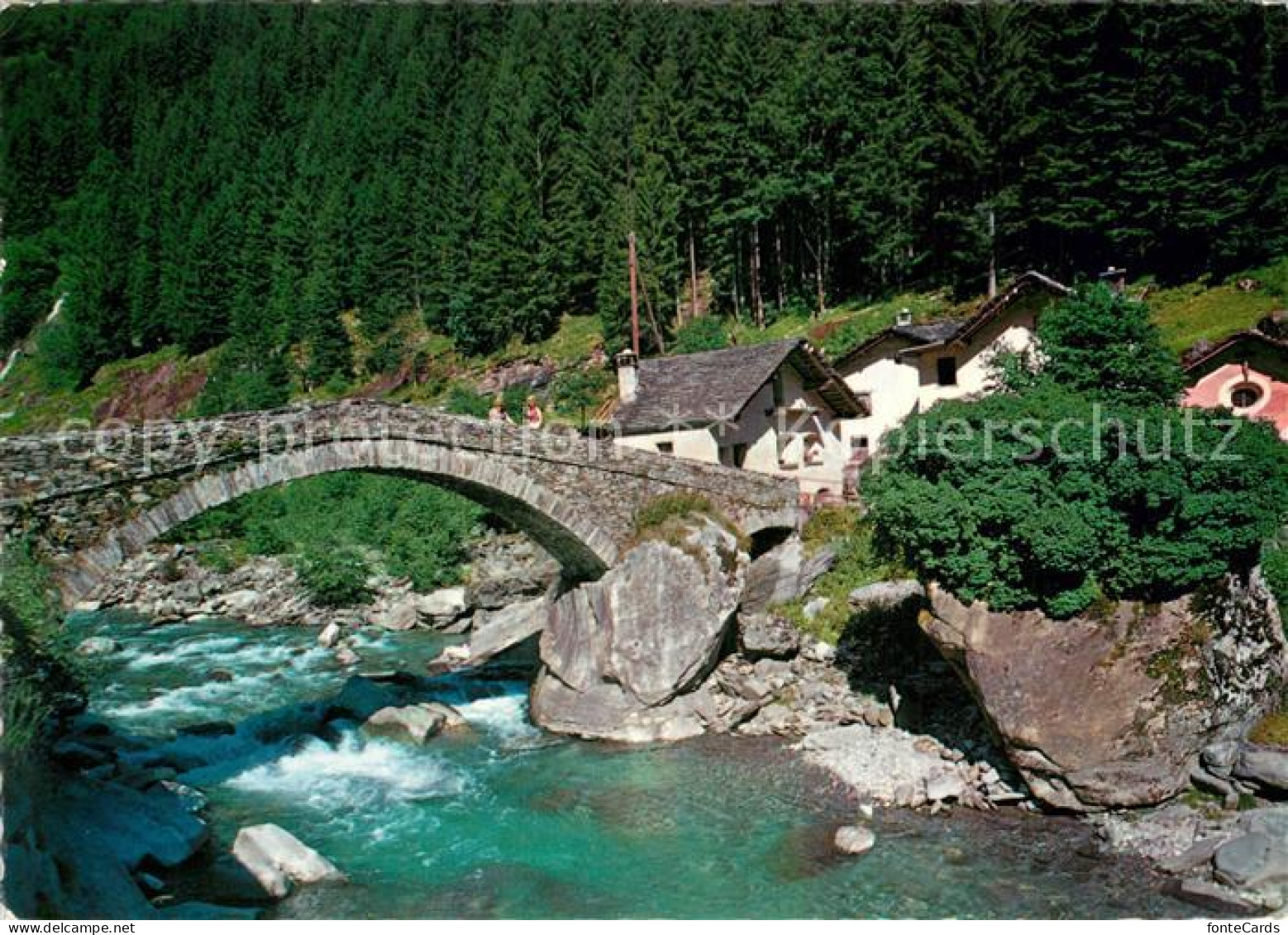 12926200 Ascona Lago Maggiore Ponte Romano Ascona Lago Maggiore - Sonstige & Ohne Zuordnung