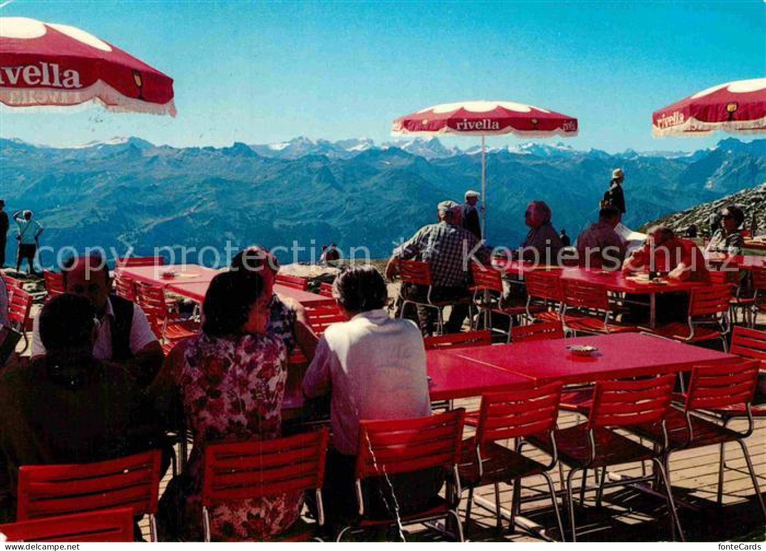 12925043 Unterwasser Toggenburg Auf Dem Chaeserrugg Bergstation Terrasse Unterwa - Altri & Non Classificati