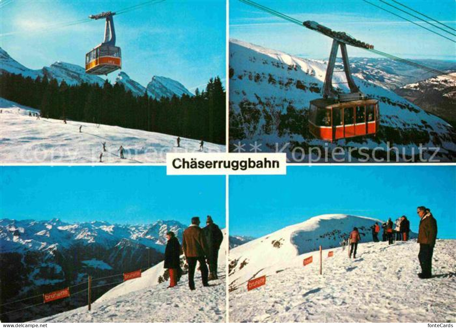 12925041 Unterwasser Toggenburg Luftseilbahn Iltios Chaeserrugg Unterwasser - Altri & Non Classificati