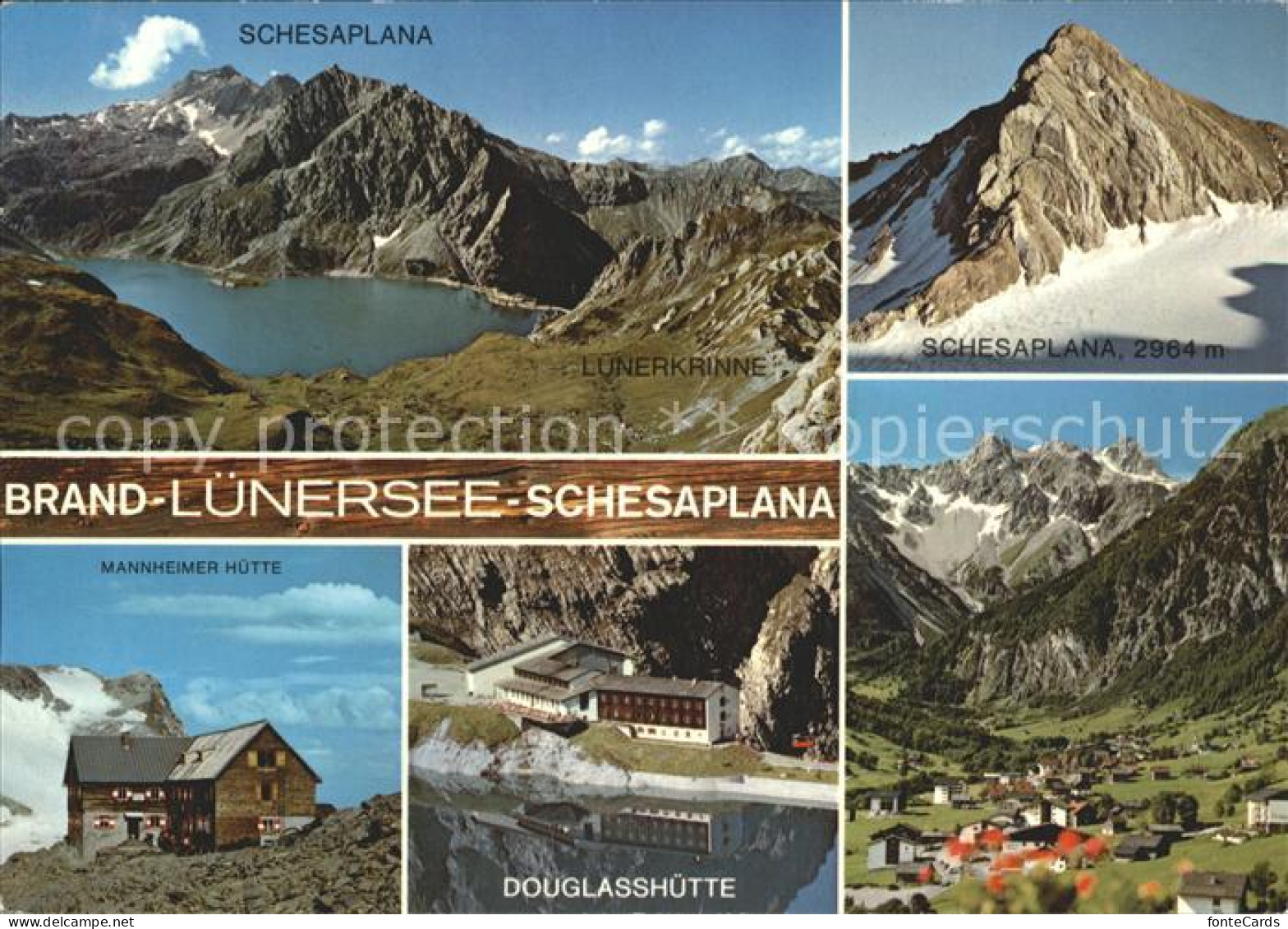 12923853 Schesaplana Luenersee Doublashuette Panorama Scesaplana Raetikon - Other & Unclassified