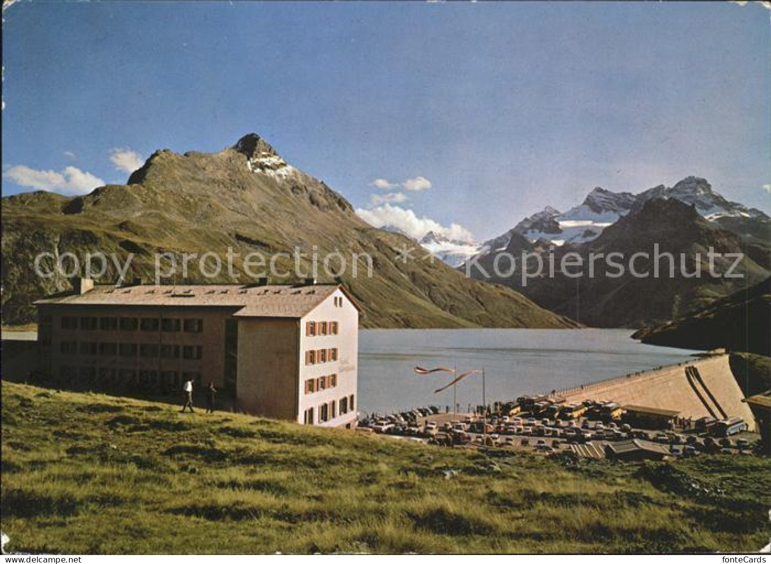 12923823 Silvrettasee Hotel Silvrettasee Mit Parkplatz Silvretta - Andere & Zonder Classificatie