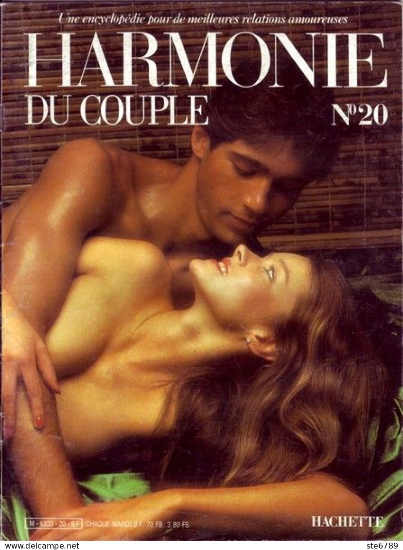 HARMONIE DU COUPLE N° 20  Relations Amoureuses , Positions , Sexe Et Santé Hommes Femmes - Andere & Zonder Classificatie