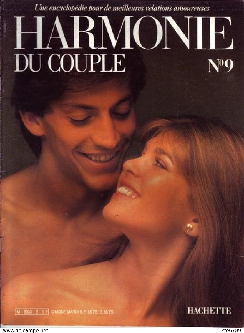 HARMONIE DU COUPLE N° 9  Relations Amoureuses , Positions , Sexe Et Santé Hommes Femmes - Otros & Sin Clasificación