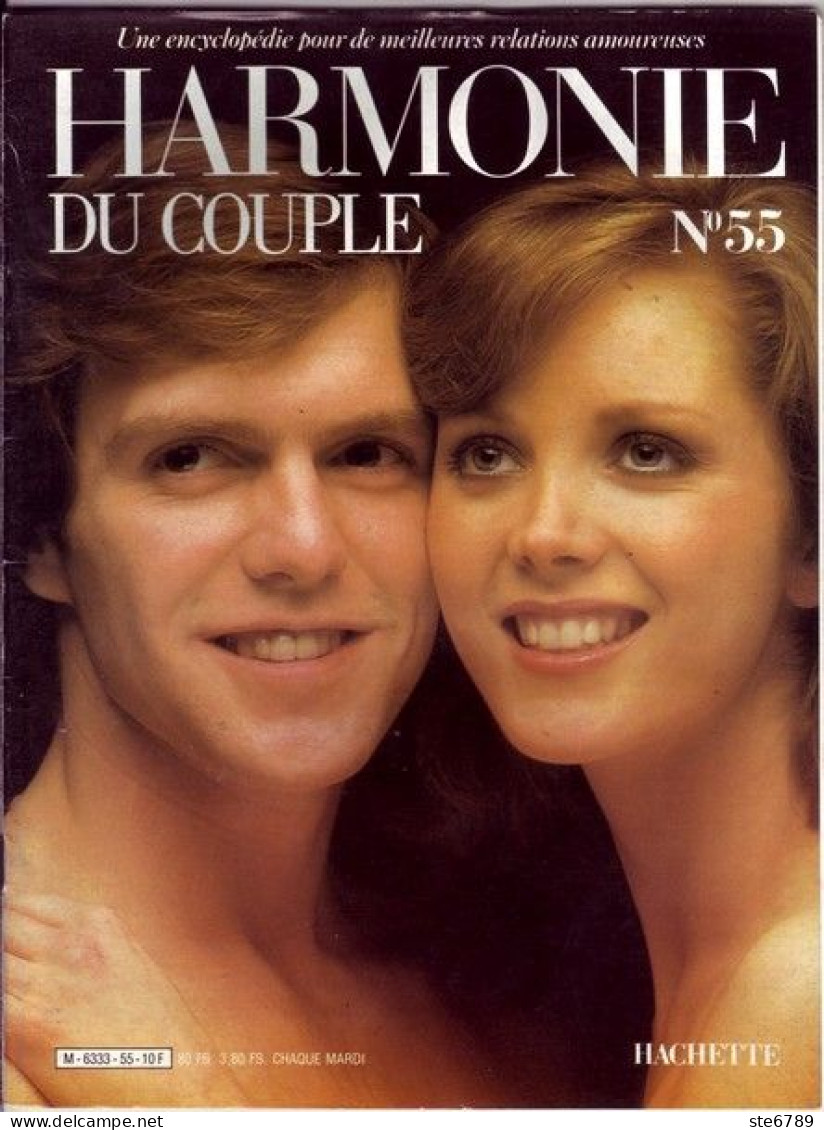 HARMONIE DU COUPLE N° 55  Relations Amoureuses , Positions , Sexe Et Santé Hommes Femmes - Otros & Sin Clasificación