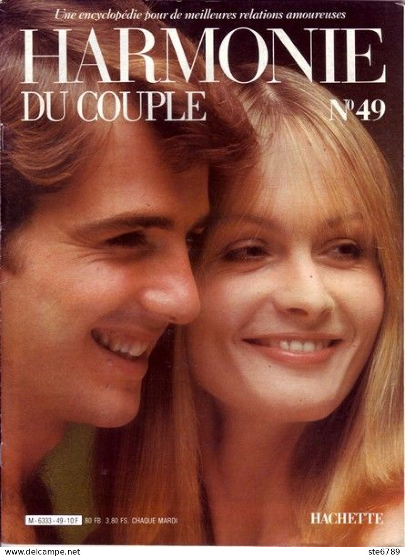 HARMONIE DU COUPLE N° 49  Relations Amoureuses , Positions , Sexe Et Santé Hommes Femmes - Sonstige & Ohne Zuordnung