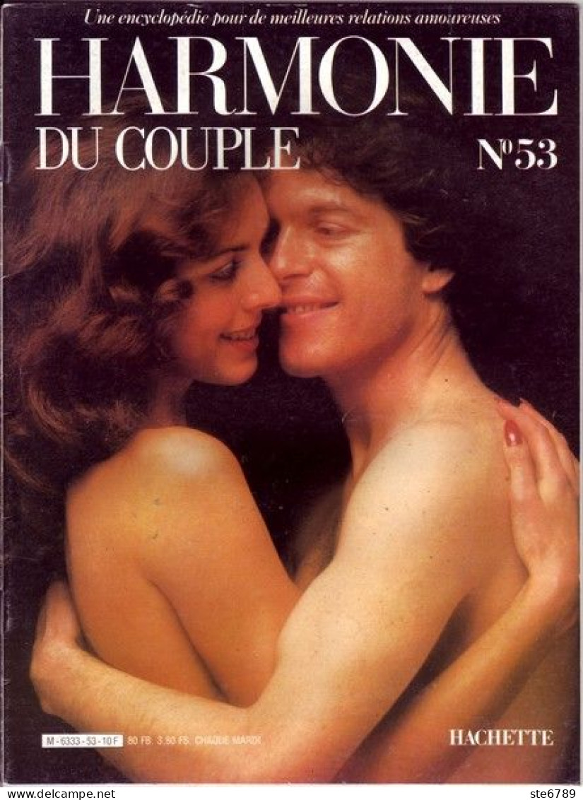 HARMONIE DU COUPLE N° 53  Relations Amoureuses , Positions , Sexe Et Santé Hommes Femmes - Other & Unclassified