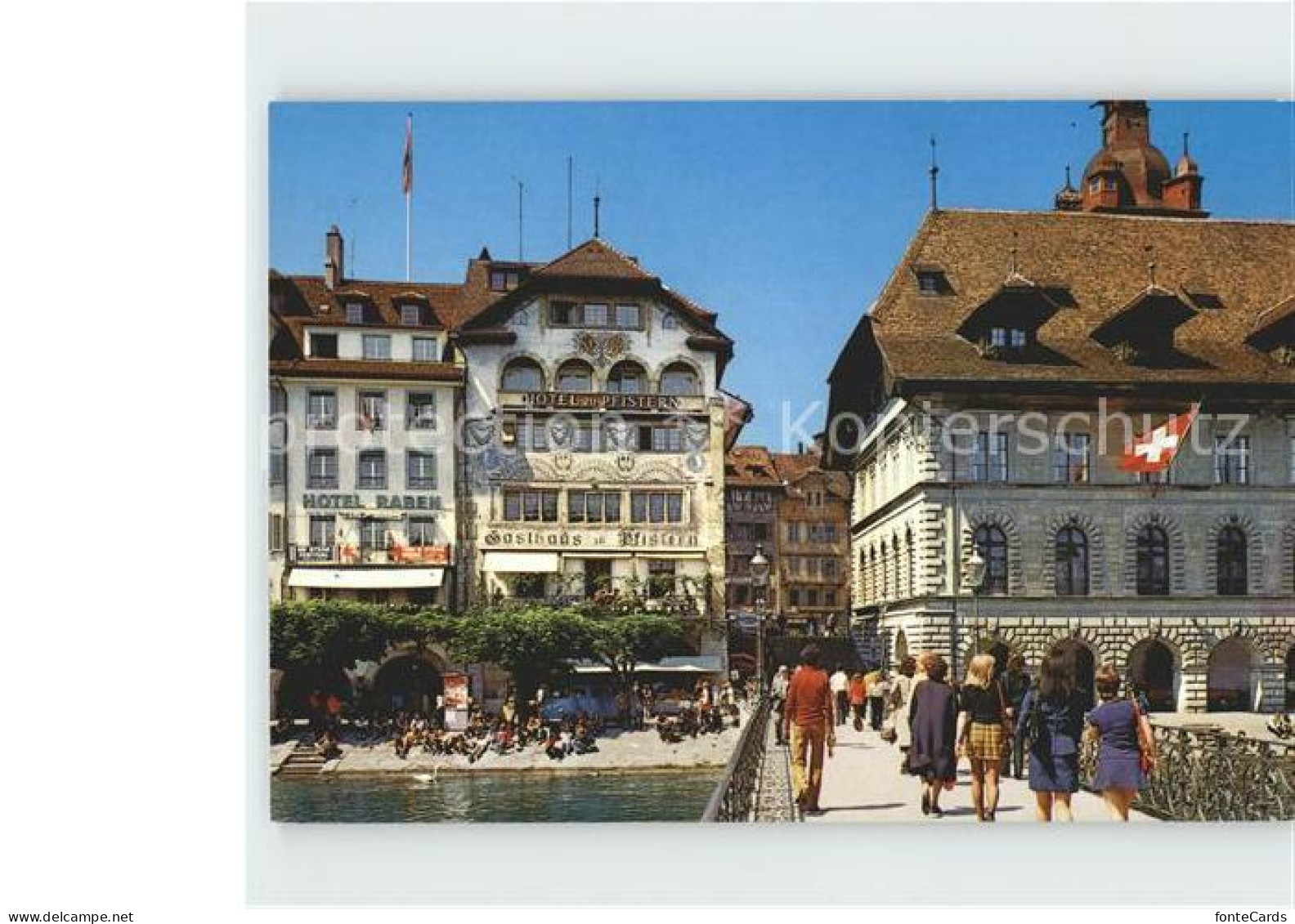 12921642 Luzern LU Rathaus Durchgang Kornmarkt  Luzern - Other & Unclassified