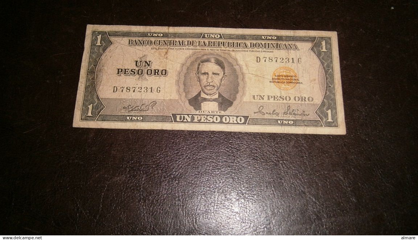 DOMINICANA 1 PESO 1973 - Repubblica Dominicana