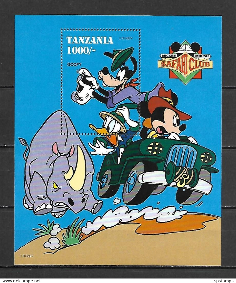 Disney Tanzania 1994 Safari Club MS #1 MNH - Disney