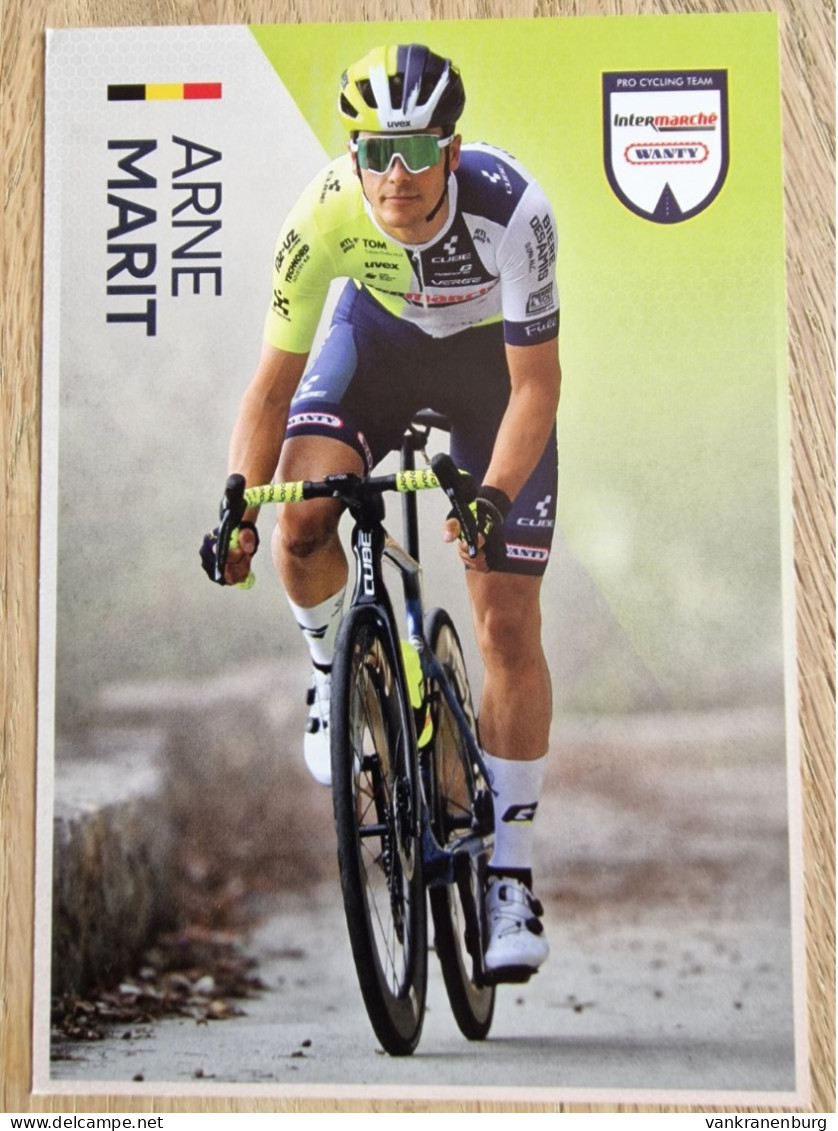 Card Arne Marit - Team Intermarche-Wanty - 2024 - Cycling - Cyclisme - Ciclismo - Wielrennen - Radsport