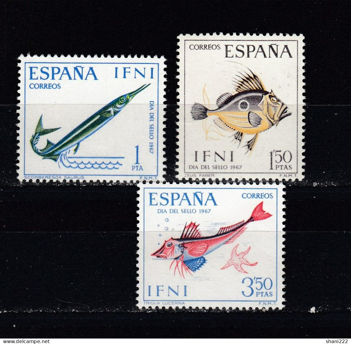 Ifni - 1967 - Fishes - MNH  (e-842) - Ifni