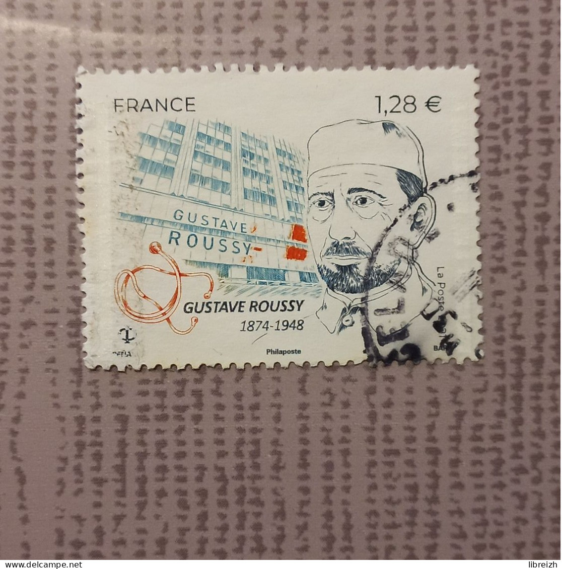 Gustave Roussy  N° 5521  Année 2021 ( Cachet Rond ) - Usati