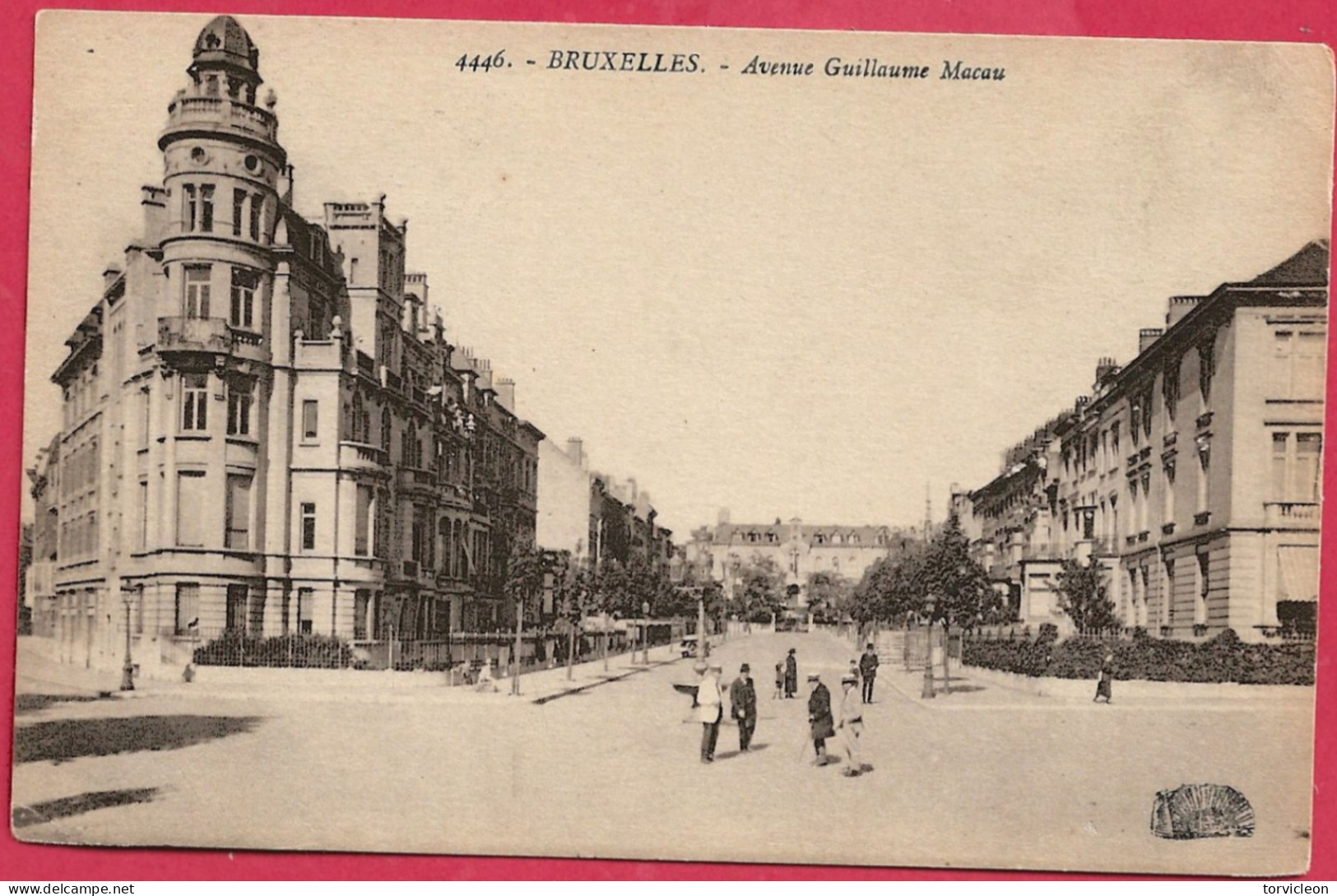 C.P. Bruxelles =  Avenue  Guillaume Macau - Brüssel (Stadt)