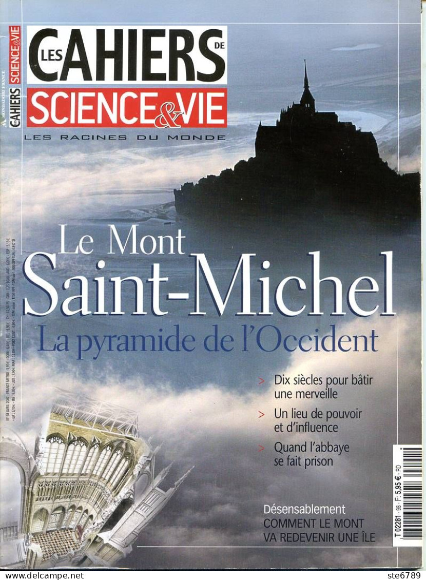 LES CAHIERS DE SCIENCE ET VIE  N° 98 LE MONT SAINT MICHEL - Scienze