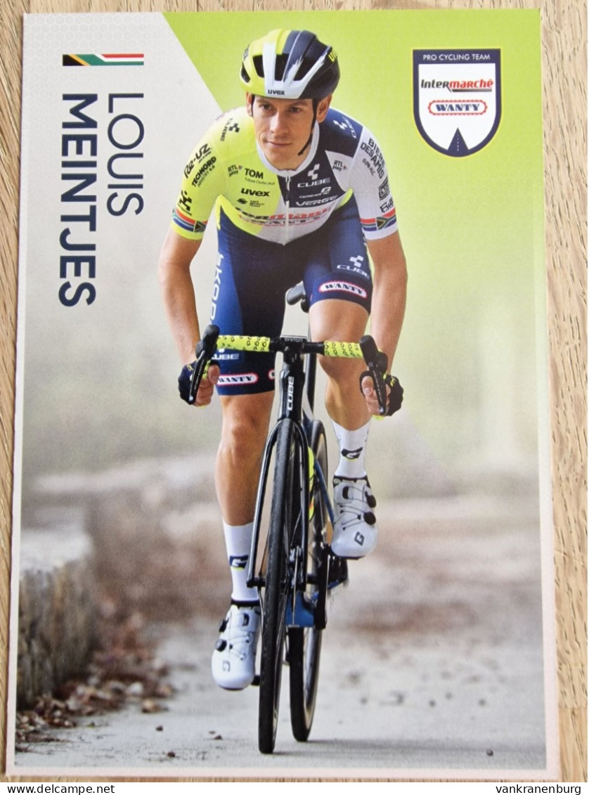 Card Louis Meintjes - Team Intermarche-Wanty - 2024 - Cycling - Cyclisme - Ciclismo - Wielrennen - Cycling