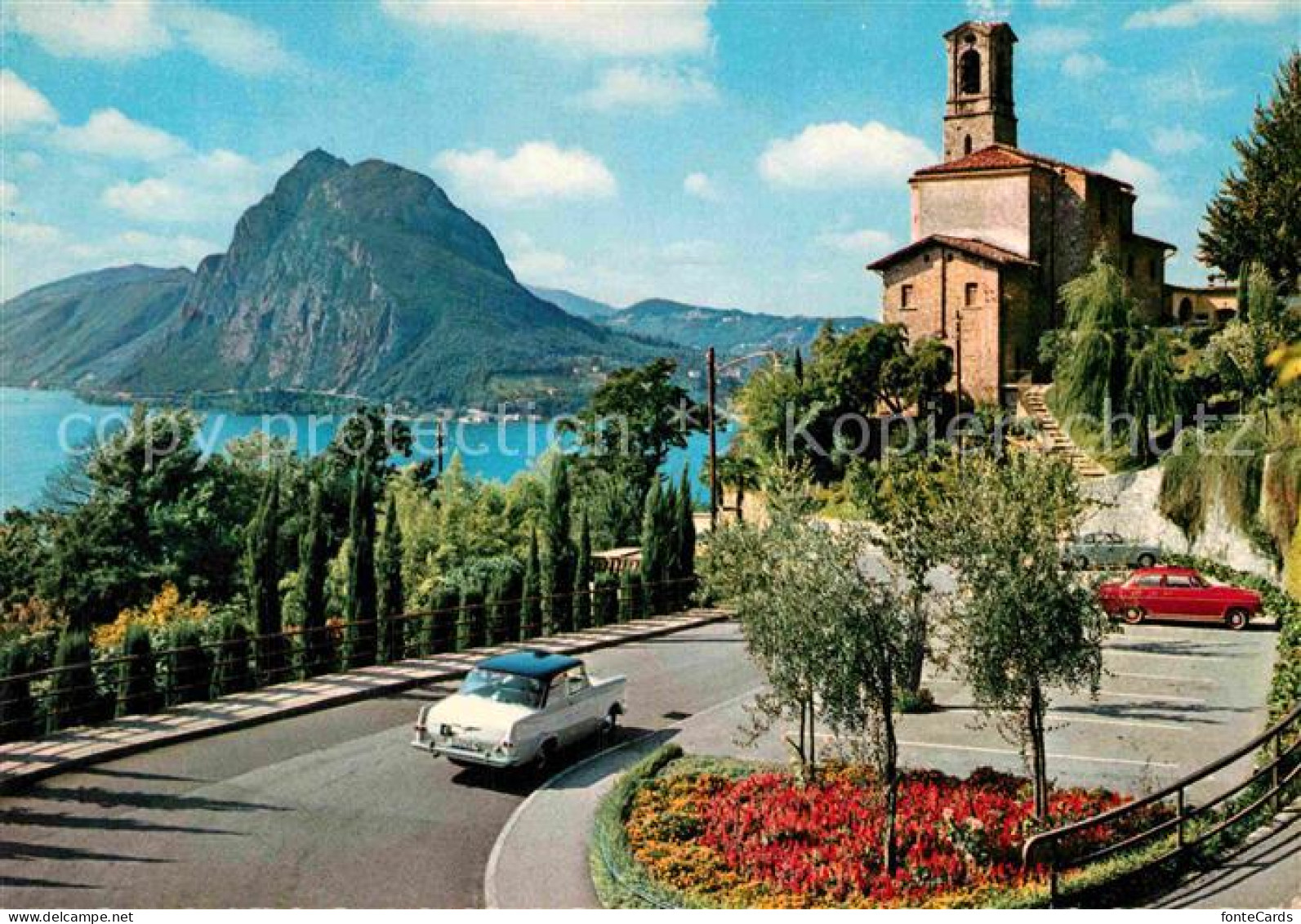 12912078 Lugano TI Chiesa Di Castagnola E S. Salvatore Lugano - Autres & Non Classés