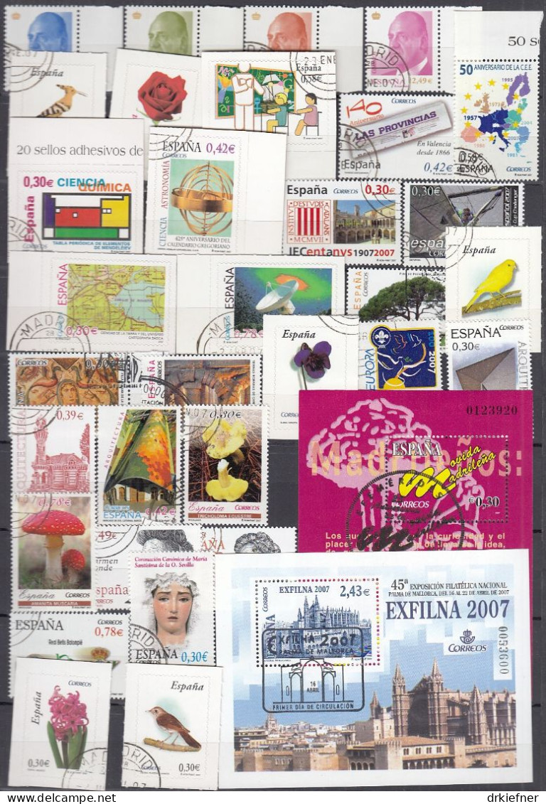 SPANIEN  4193-Block 165, Gestempelt, Aus Jahrgang 2007 - Used Stamps