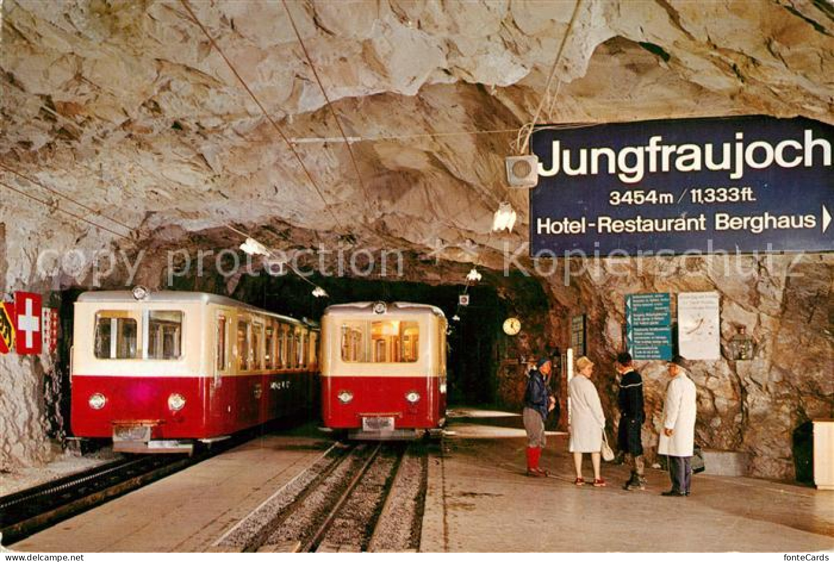 12909483 Jungfraubahn Bergstation Jungfraujoch Jungfraubahn - Autres & Non Classés