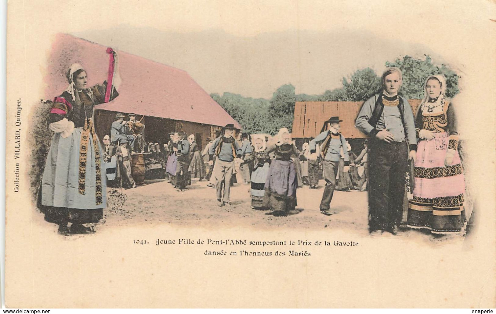 D8099 Pont L'abbé Jeunes Filles Danse - Pont L'Abbe