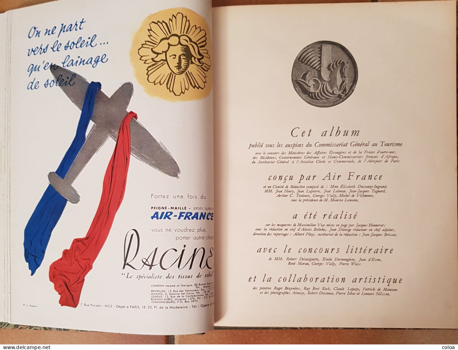 Air France Revue Afrique 1949 - 1901-1940