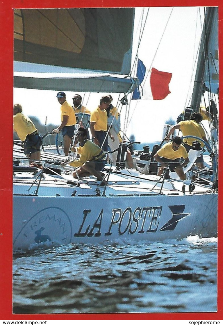 Entier Postal 1993 Les Postiers Autour Du Monde 2,80 FF "Le Maxi-Yacht "La Poste"" 2scans équipage De Yachting Voile - Buste Ristampe (ante 1955)