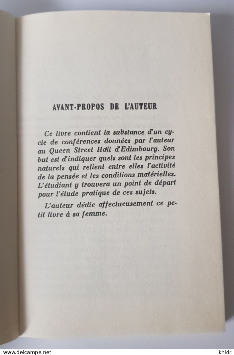 T. Troward,... Introduction à La Science De L'esprit - The Edinburgh Lectures On Mental Science. Traduction De Gabrielle - Psychology/Philosophy