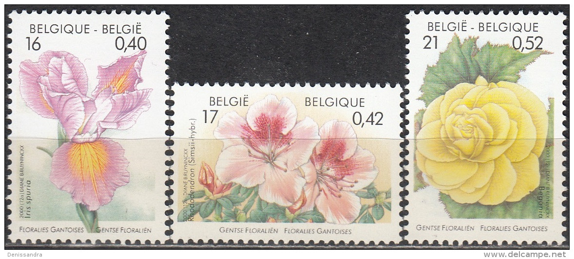 Belgique 2000 Michel 2954 - 2956 Neuf ** Cote (2008) 3.50 € Floralies Gantoises - Ongebruikt