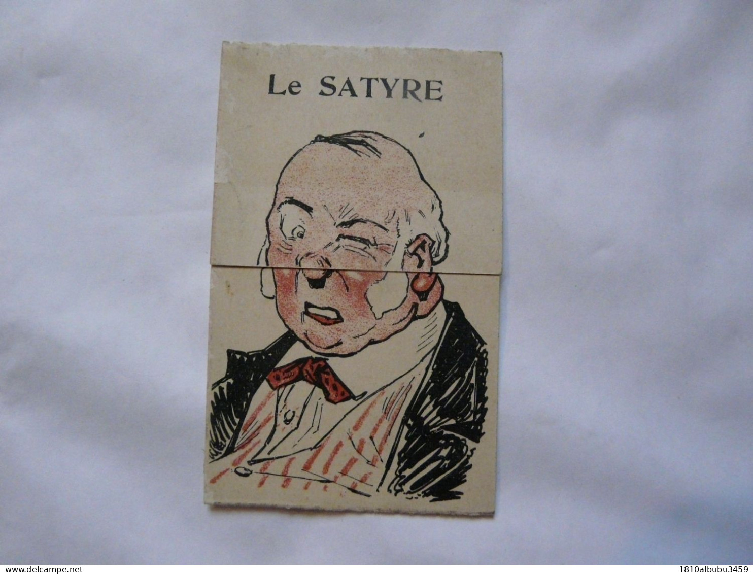 RARE - DEPLIANT Publicitaire A SYSTEME : CH. BARET - LE SATYRE - Reclame